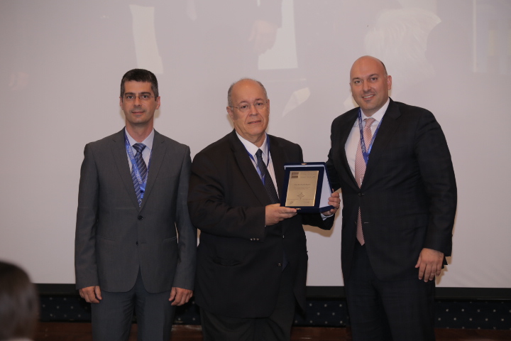 Professor Pantelis Kapros was awarded during the 2nd International HAEE Conference