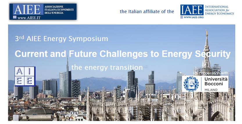 3rd AIEE Energy Symposium Current and Future Challenges to Energy Security