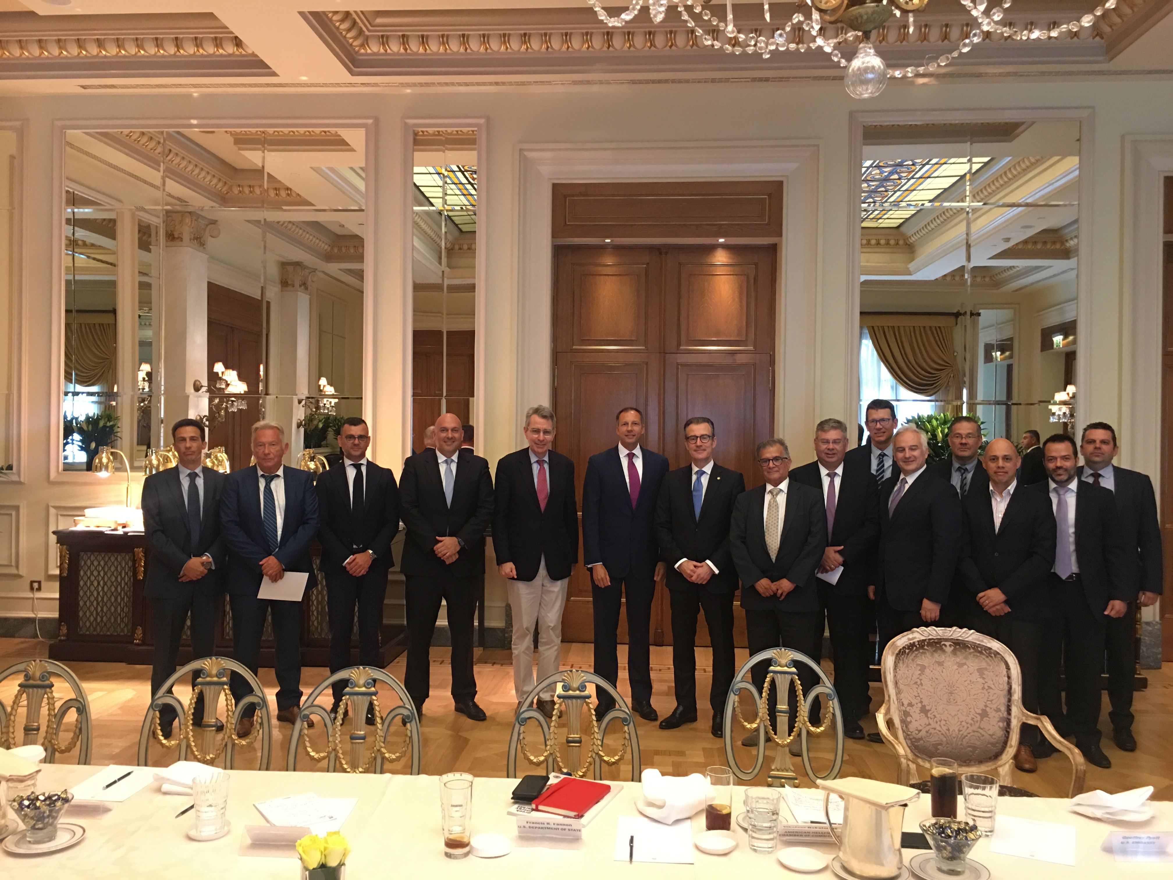 Working Lunch on US - Greece energy relations