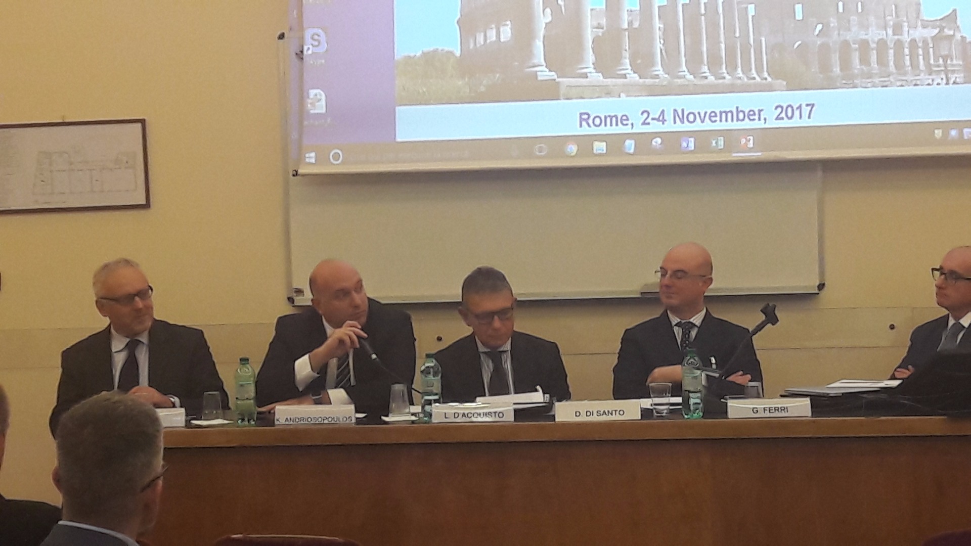Dr. Kostas Andriosopoulos represents HAEE in the 2nd AIEE Energy Symposium