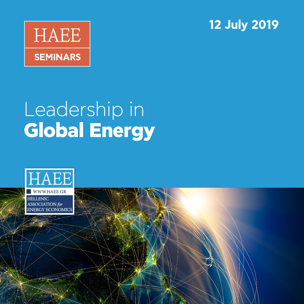 The 1st HAEE Seminar titled "Leadership in Global Energy" was successfully completed